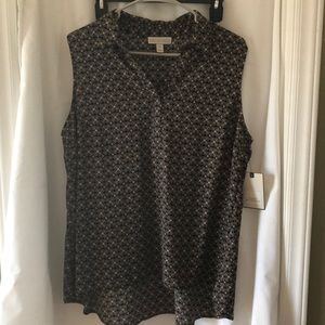 Dana Buchman Women’s XL Sleeveless Blouse